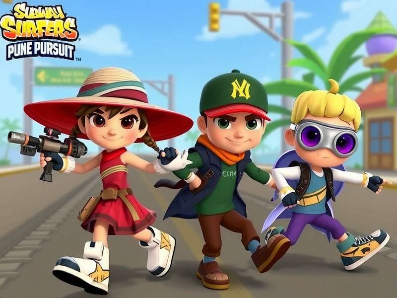 Indian Characters in Subway Surfers Pune Pursuit Subway Surfers Pune Pursuit Characters